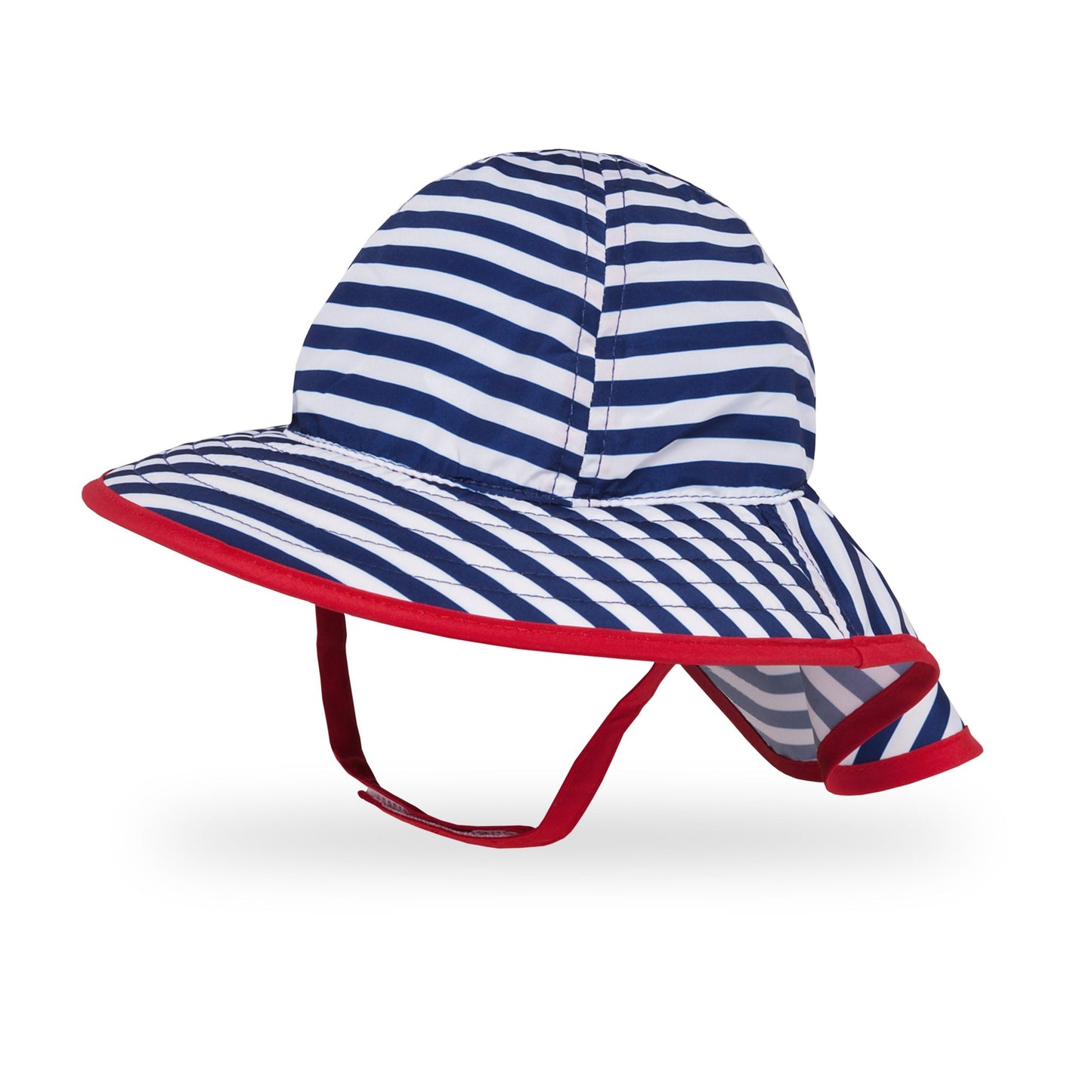 Infant SunSprout Hat - Navy/White