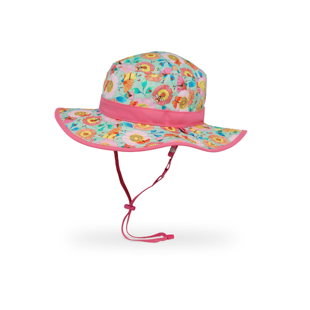 Kids Clear Creek Boonie - Pollinator/Cream