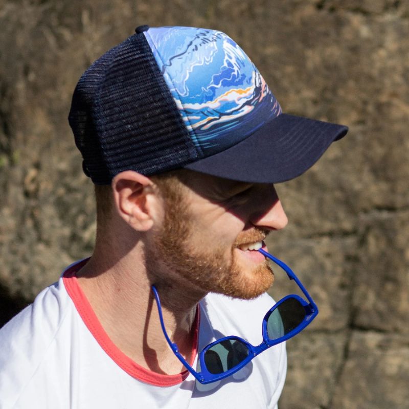 Artist Series Trucker Cap - Into the Blue