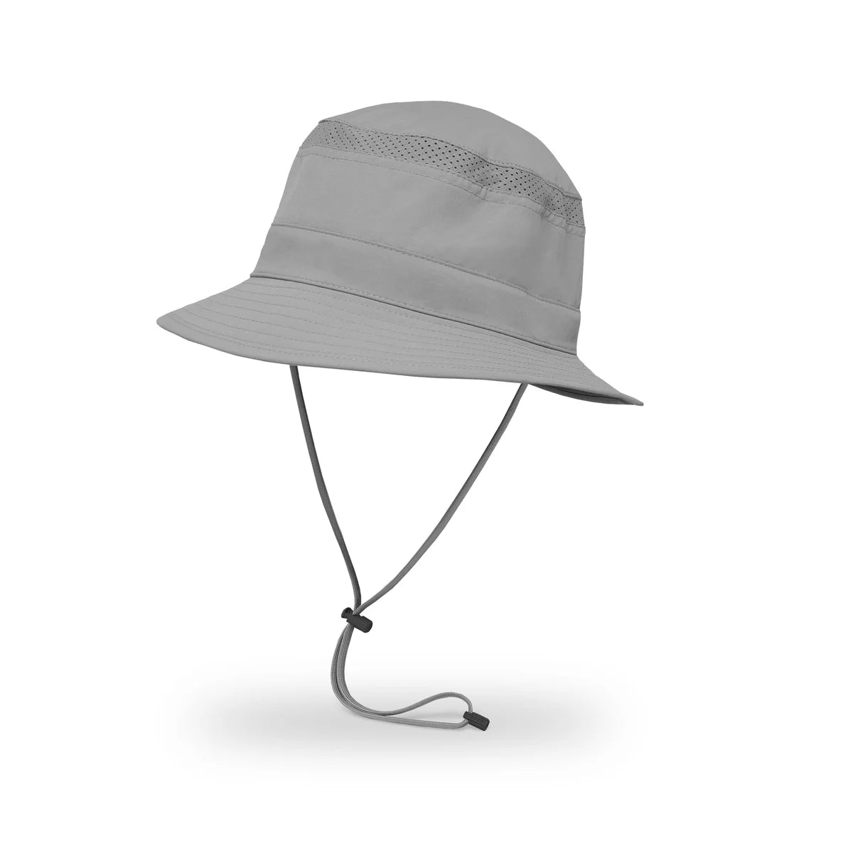 Front view of Sunday Afternoons Solar Bucket Hat with UPF 50+ sun protection and mesh ventilation – Quarry | SBHQU