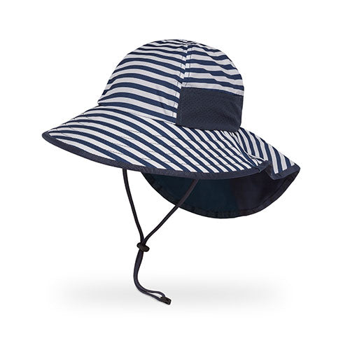 Kids Play Hat - Navy Stripe