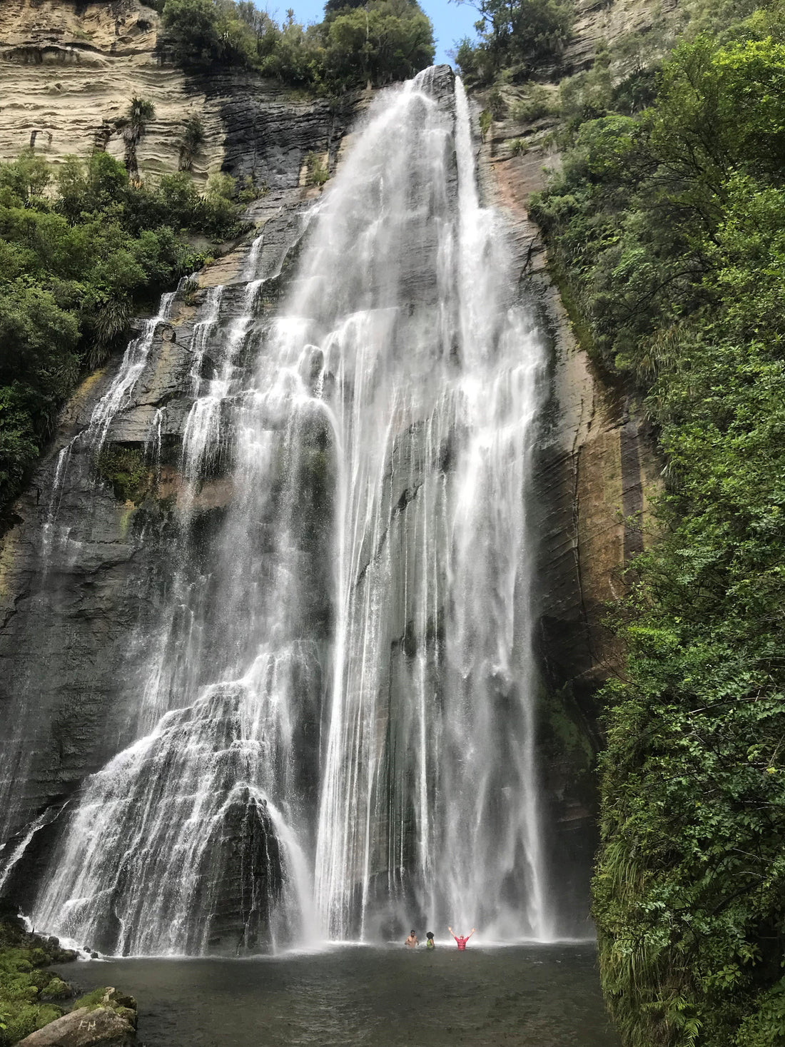 Great waterfalls NZ 