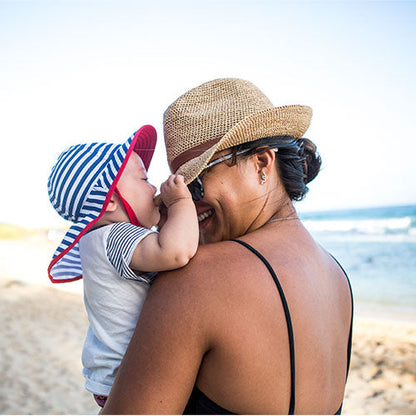 Infant SunSprout Hat - Little Fishes