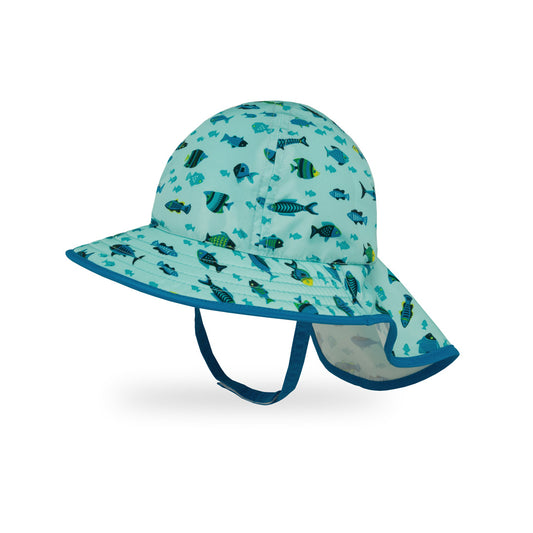 Infant SunSprout Hat - Little Fishes