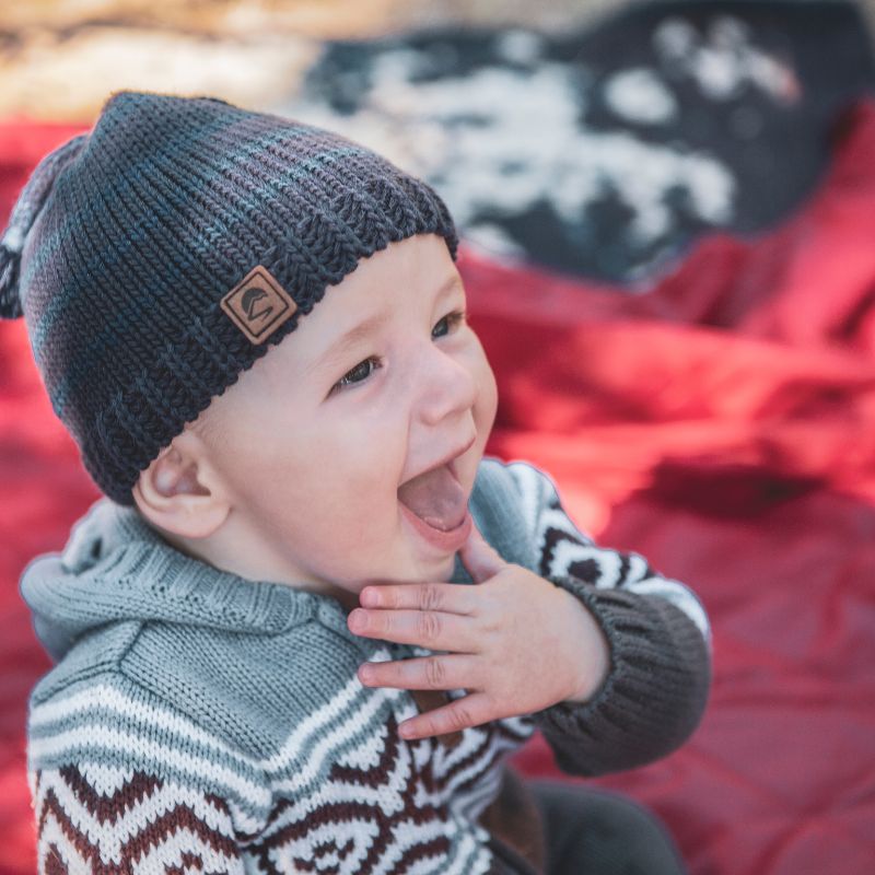 Infant Frosty Stripe Beanie