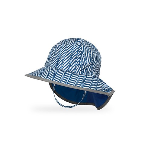 Kids Play Hat - Electric Blue Stripe