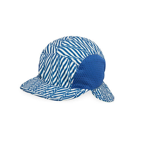 Infant SunFlip Hat - Blue Stripe/Sea Spray